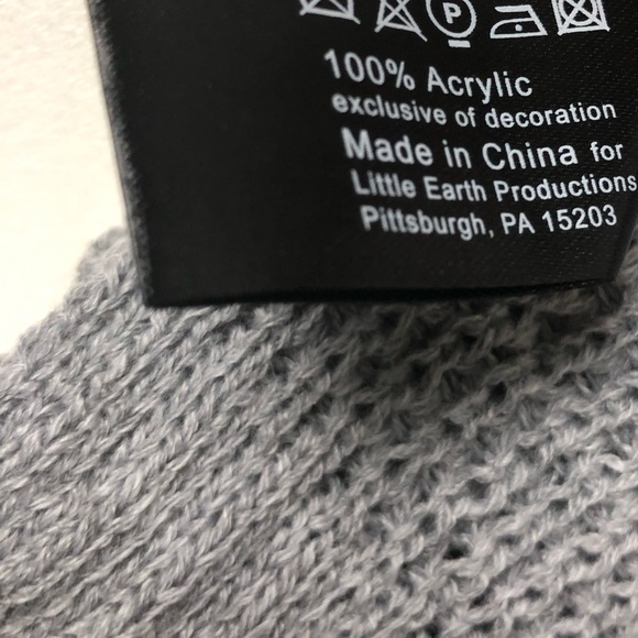 NFL New Orleans Saints Knit Scarf w Embroidered Logo New NWT - Picture 7 of 7